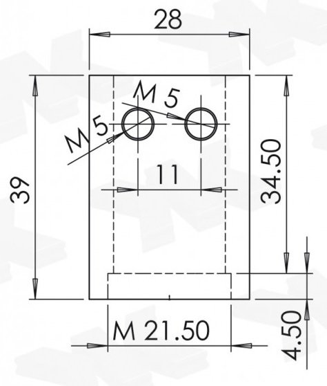 Wand-Decken-Boden-Anschluss 102724-01